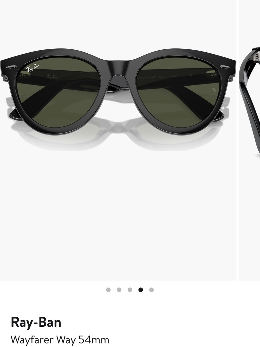 Ray-Ban Wayfarer 54mm Sunglasses — tortoiseshell